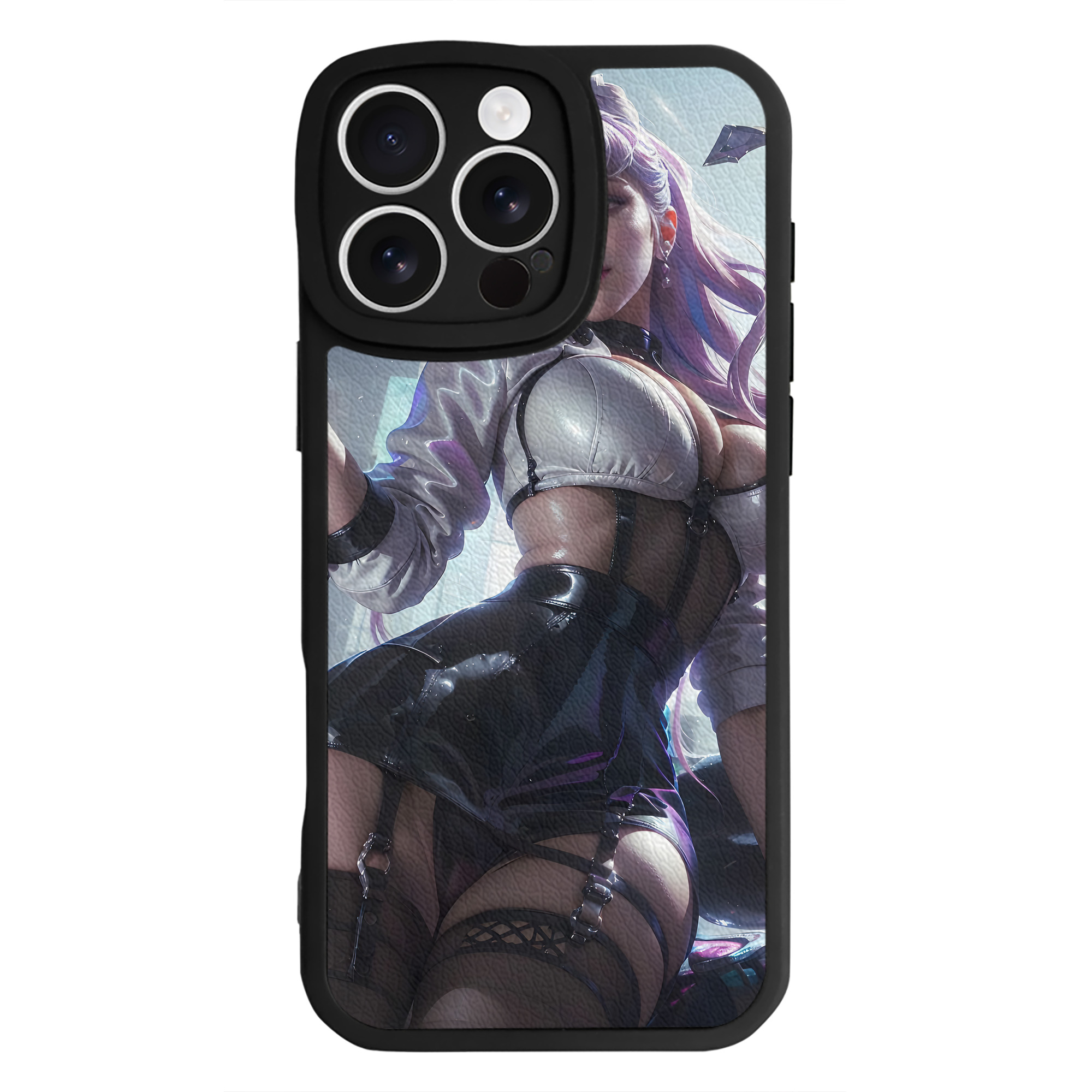 リーグ・オブ・レジェンド League of Legends LOL 【iPhone 16シリーズ対応】シリコンスマホケース（レザー調） 材質：シリコン